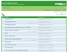 Tablet Screenshot of glaubeundkirche.de